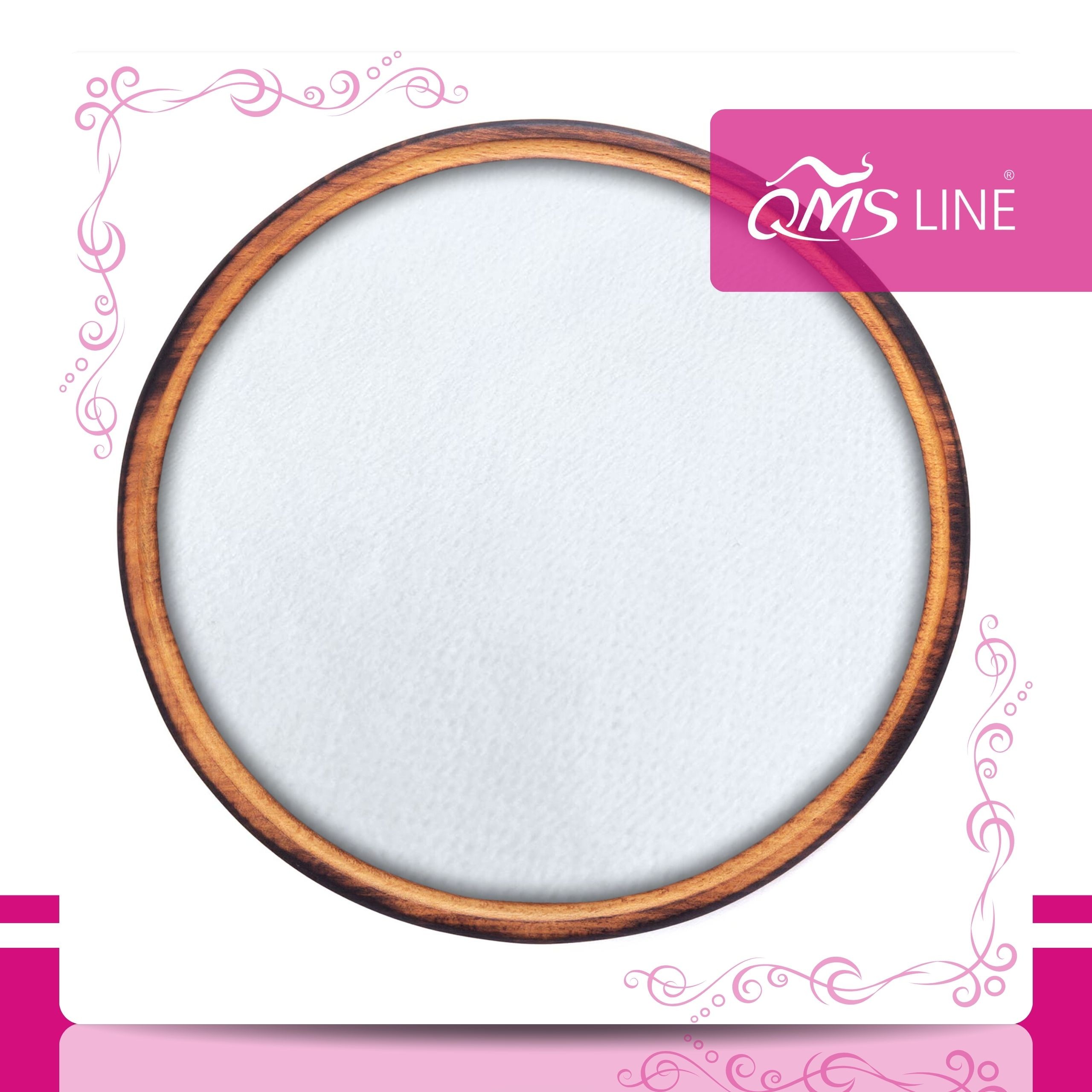 Chusteczki kosmetyczne jednorazowe gładkie białe 25 × 20 cm 45 g QMS Line Premium 100 szt. – higiena i wygoda w pracy beauty - obrazek 6